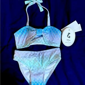 Two piece set. JJ little mermaidd